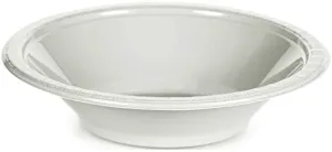 12 Oz White Plastic Bowls