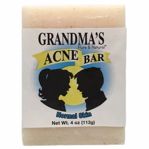 Acne Bar for Oily Skin 4 Oz By Grandmas Pure & Natural