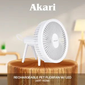 Akari Pet Flexifan with LED night light (ARF-143)