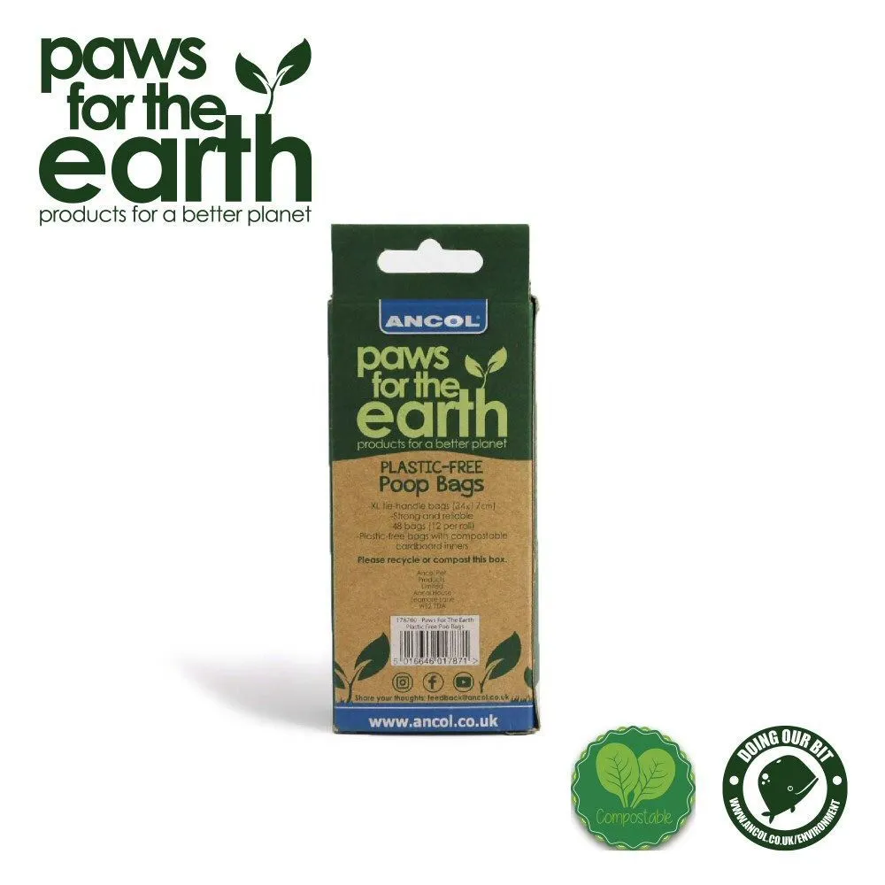 Ancol Paws for the Planet 48 Refillable Poop Bags