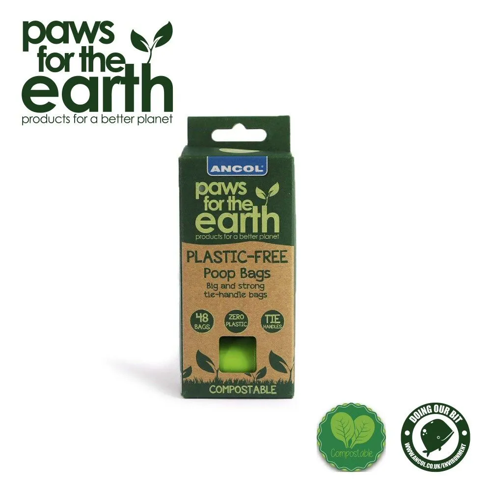 Ancol Paws for the Planet 48 Refillable Poop Bags