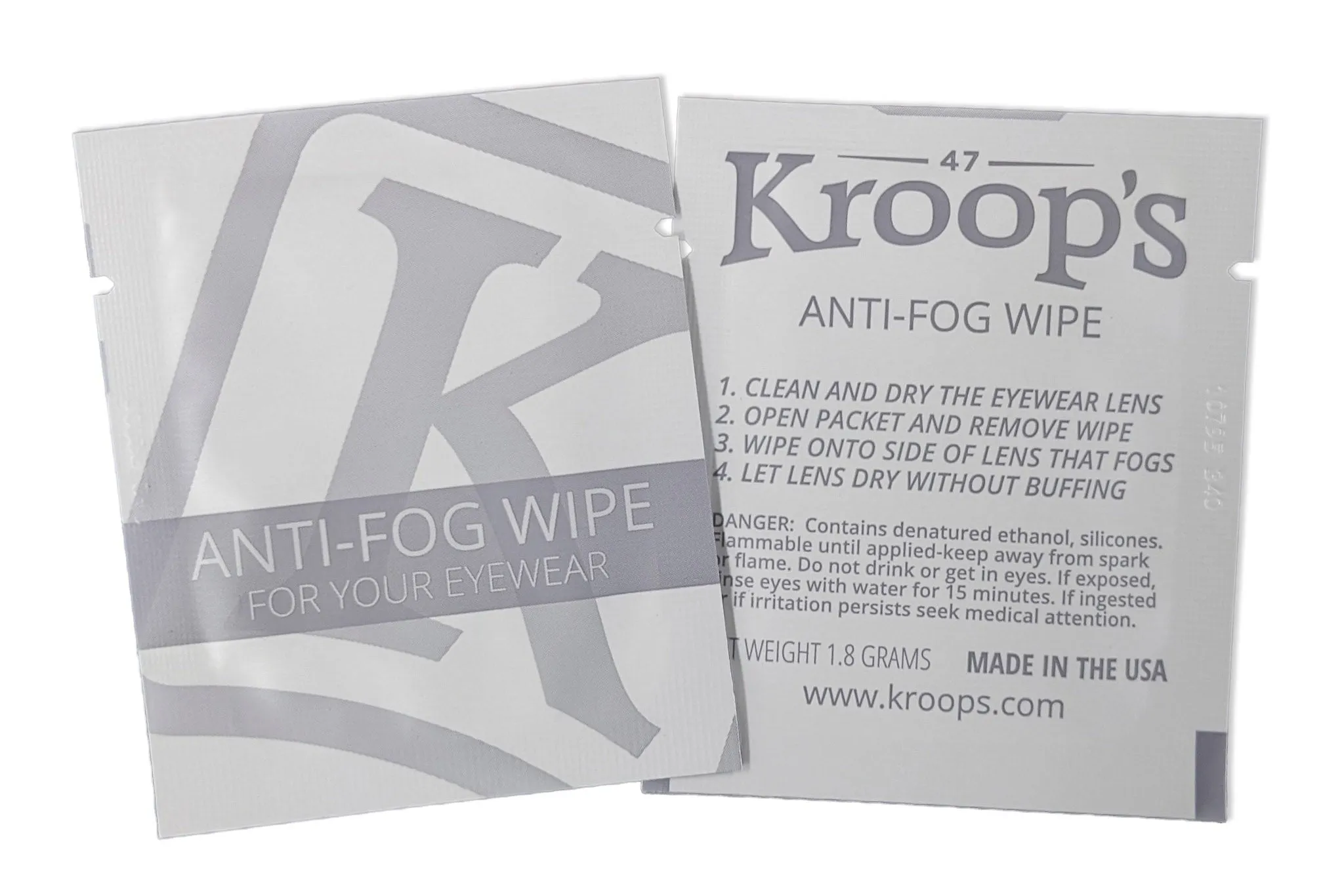 Anti-Fog Wipes