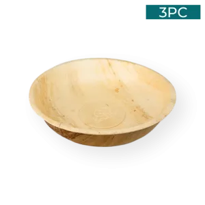 Areca Nut Leaf Salad Bowl 3PC