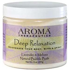 Aroma Therapeutic Bubble Bath Deep Relaxation 14 Oz By Abra Therapeutics