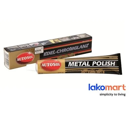 AUTOSOL Metal Polish/ Stainless Steel Polish/ Aluminium Polish/ Scratch Remover - 75g / 3.33oz