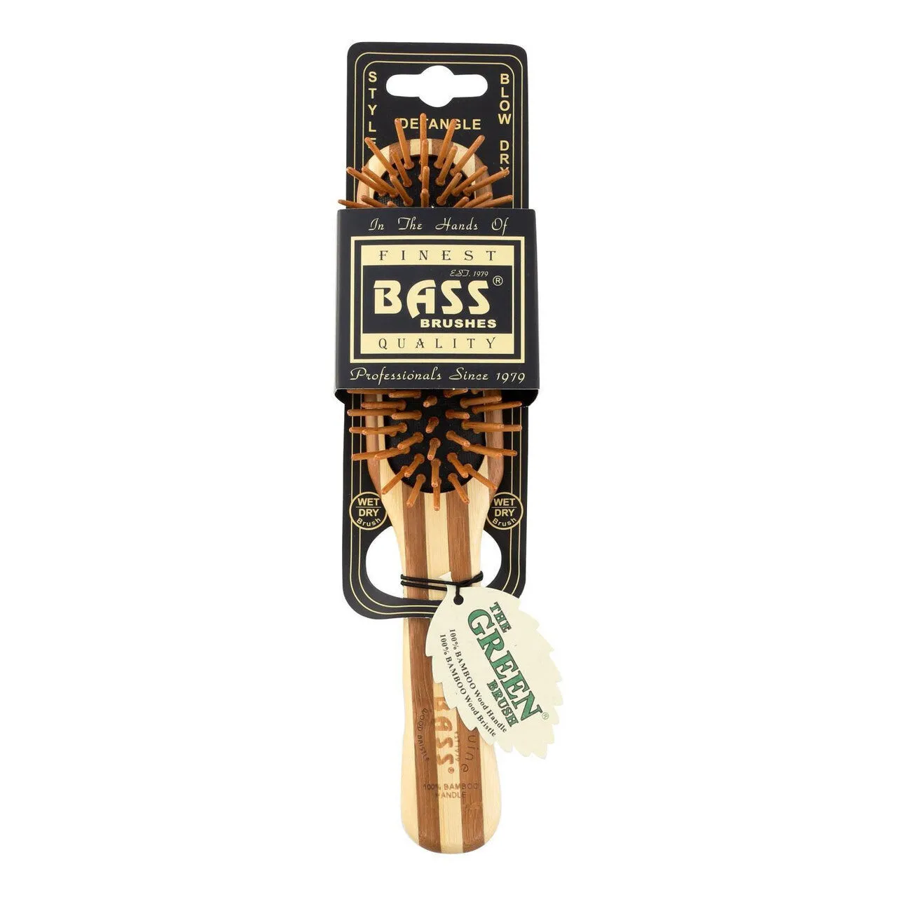 BASS HAIR BRSH BAM HANDL ( 1 X 1 CT   )