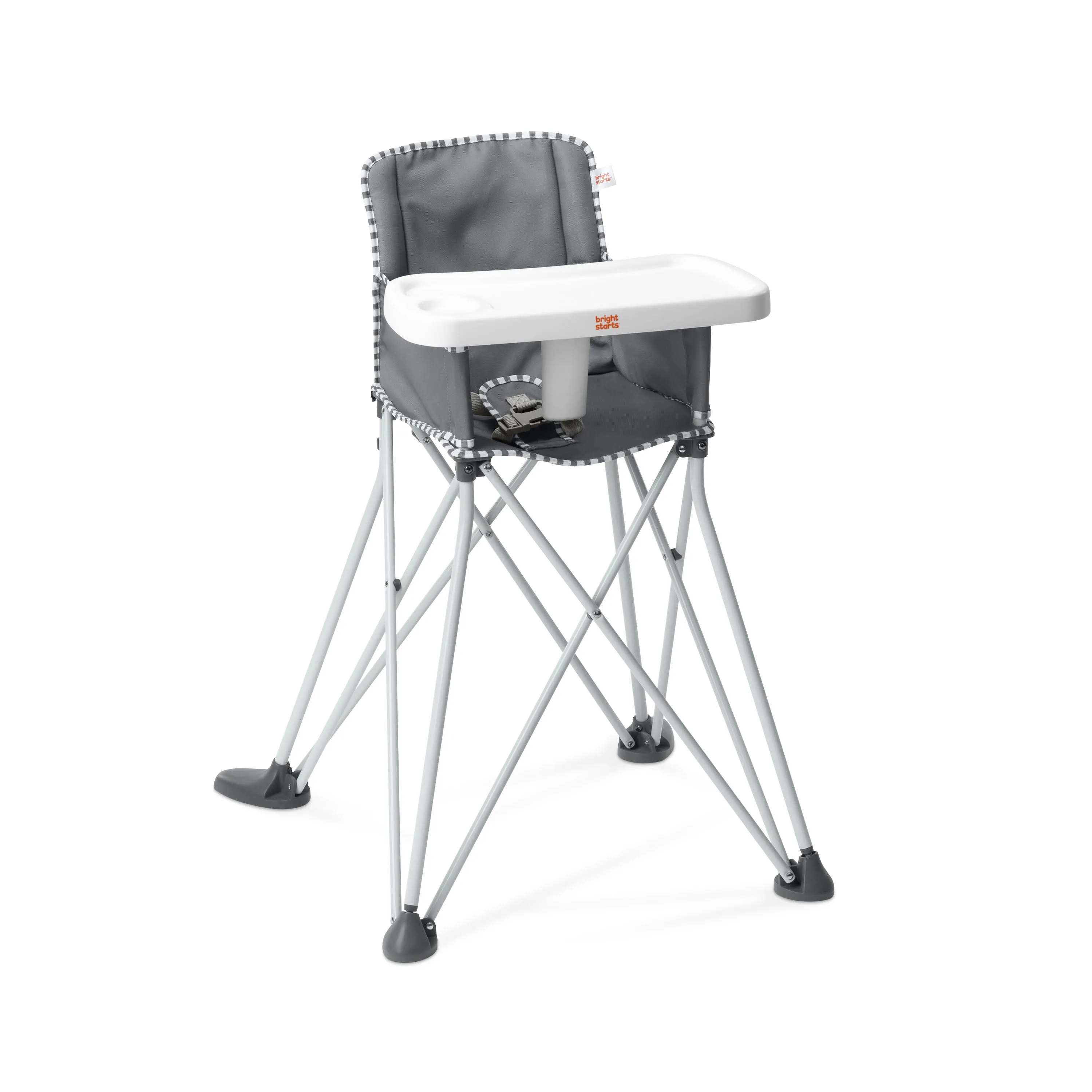 Bright Starts Pop 'N Dine Portable High Chair - Grey