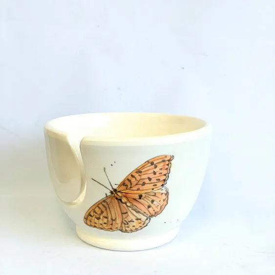 Butterfly Yarn bowl