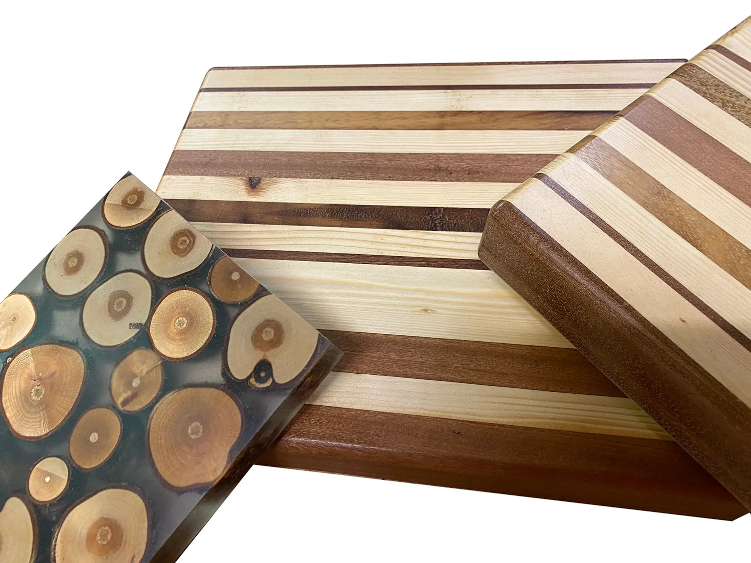 Chopping Board. Mixed hardwood and Pine