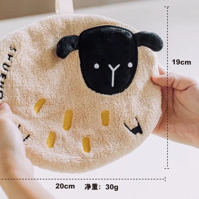 Cute Tree Hangable Absorbent Hand Towels