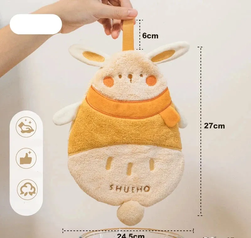 Cute Tree Hangable Absorbent Hand Towels