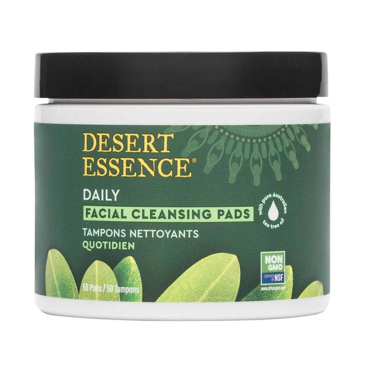 Desert Essence Tea Tree Cleansing Pads (1x50 Pads)