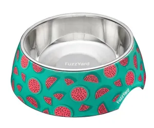 FuzzYard Summer Punch Easy Dog Feeding Bowl