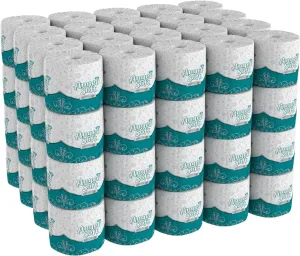 Georgia-Pacific Angel Soft ps 16880 White 2-Ply Premium Embossed Bathroom Tissue; 4.05" Length x 4.0" Width (Case of 80 Rolls; 4