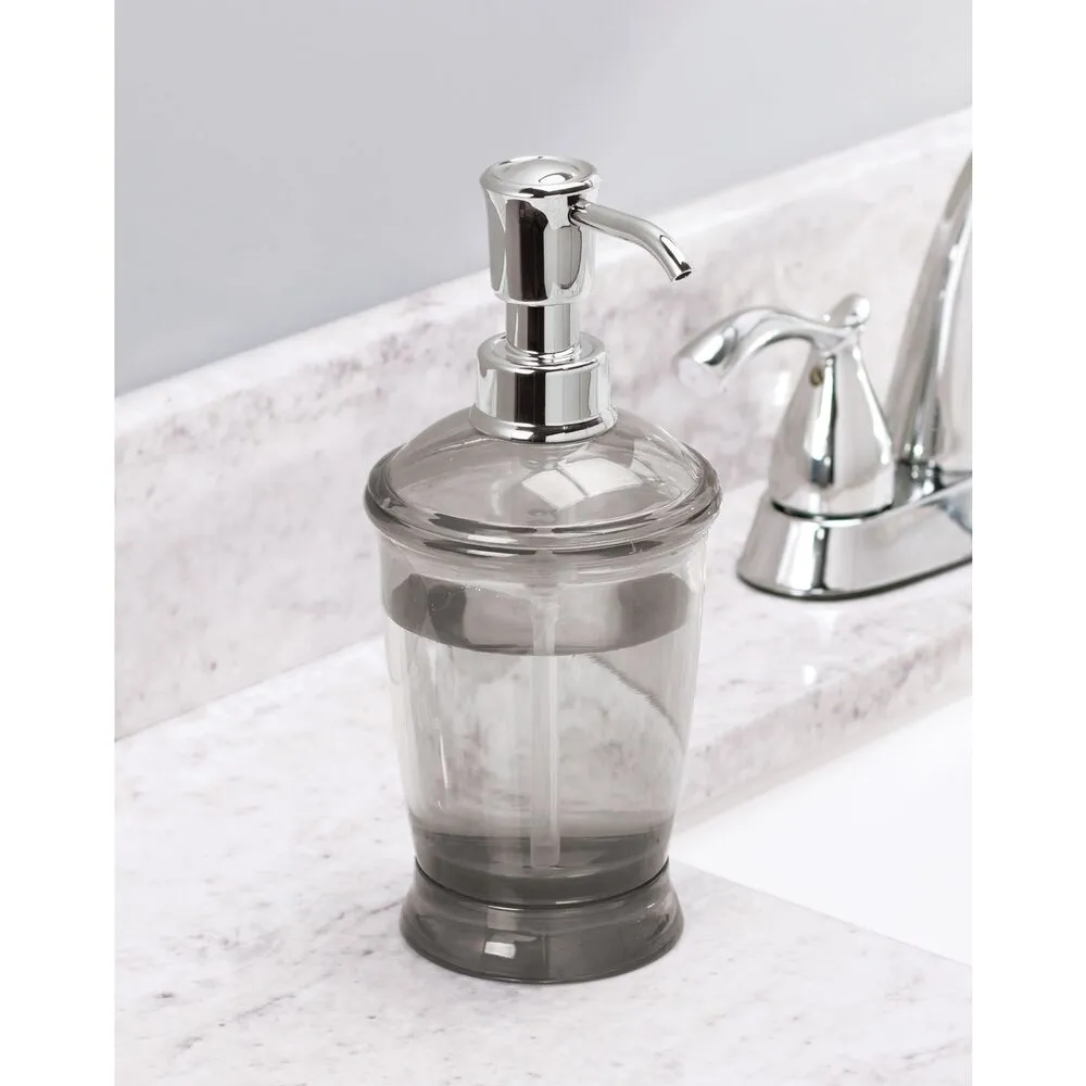 iDesign Franklin Soap Pump in Smoke