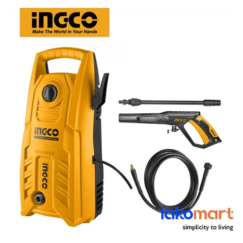 INGCO High Pressure Cleaner [HPWR14008 - 130 BAR/ 1400W] [HPWR18008 - 150 BAR/ 1800W]