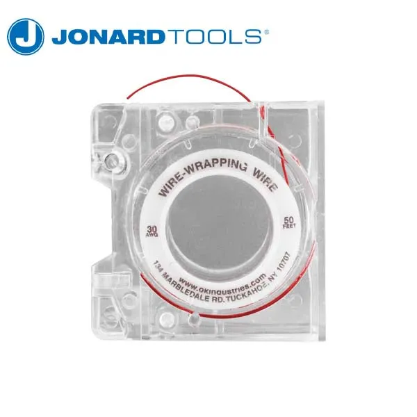 Jonard Tools - Kynar Wire Dispenser with 50 ft Wire - Optional Finish