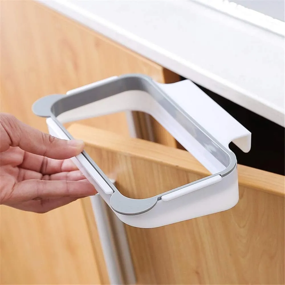 Kitchen Towel Rack - Kitchen Towel Holder - 1 Piece Portable Kitchen Cabinet Over Door Hanging Towel Rack Holder Bathroom Hanger - Over-The-Door Towel Rack - RANDOM COLOR