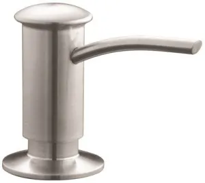 Kohler Contemporary Design Soap Or Lotion Dispenser' Vibrant Stainless