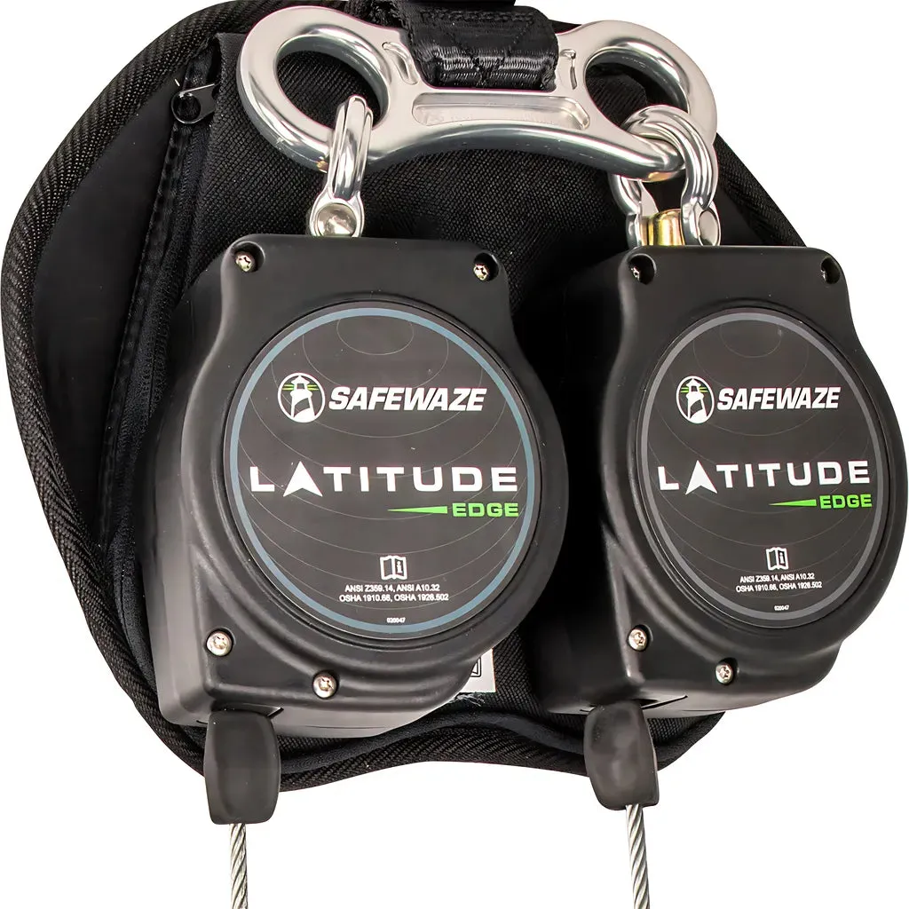 Latitude Edge 11' Dual Cable SRL: Snap Hooks