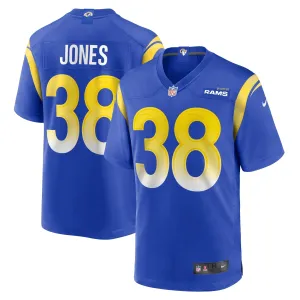 Men's Nike Jordan Jones Royal Los Angeles Rams Home Game Jersey