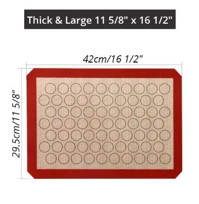 Nonstick Macaron Silicone Backing Mat