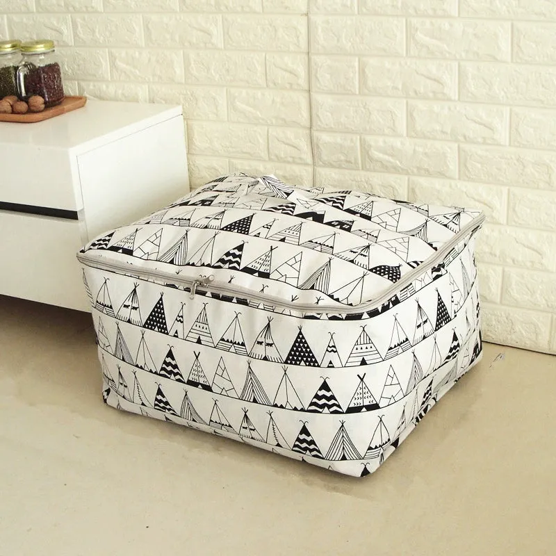 Premium Canvas Folding Storage Bag