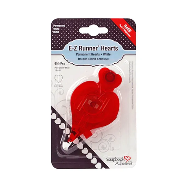 Scrapbook Adhesives E-Z Runner® Hearts Refill