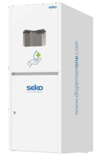 SEKO Dispenser ONE The indispensable heavy duty hand sanitizer system