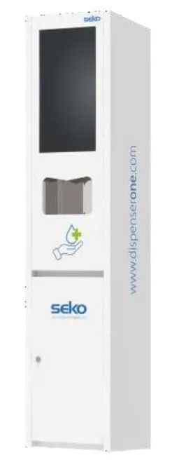 SEKO Dispenser ONE The indispensable heavy duty hand sanitizer system