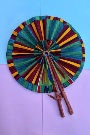 Simi Ankara Foldable Fan