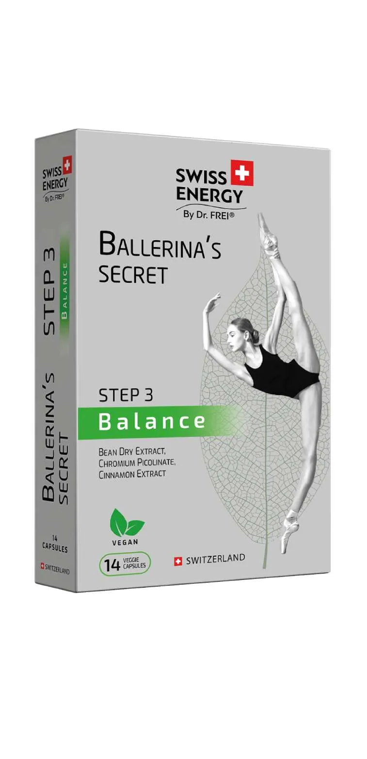 Swiss Energy Ballerina's secret three-step weight loss program