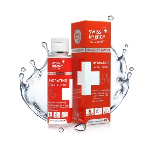 Swiss Energy, Hydrating Face Tonic with liposomal glacier water and vitamins, 100 ml.