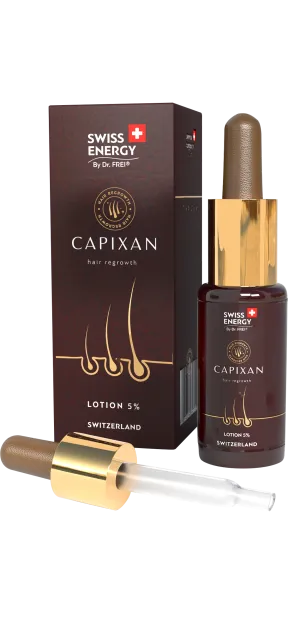 Swiss Energy, Lotion Capixan 5%, stop hair loss and stimulation of new hair growth, 50 ml.