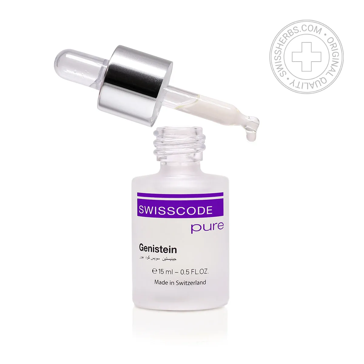 Swisscode Pure Genistein Genistein lifting collagen serum, 15 ml.