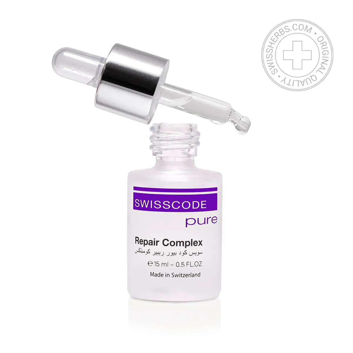 Swisscode Pure renewing anti-aging facial serum Repare Complex, 15 ml.