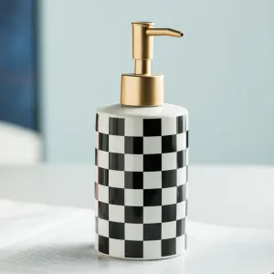 The Better Home 310ML Ceramic Soap Dispenser for Bathroom | Bathroom Accessories | Handwash Dispenser | Liquid Soap Dispenser for Kitchen | Handwash Bottle | Hand was Dispensers Pump