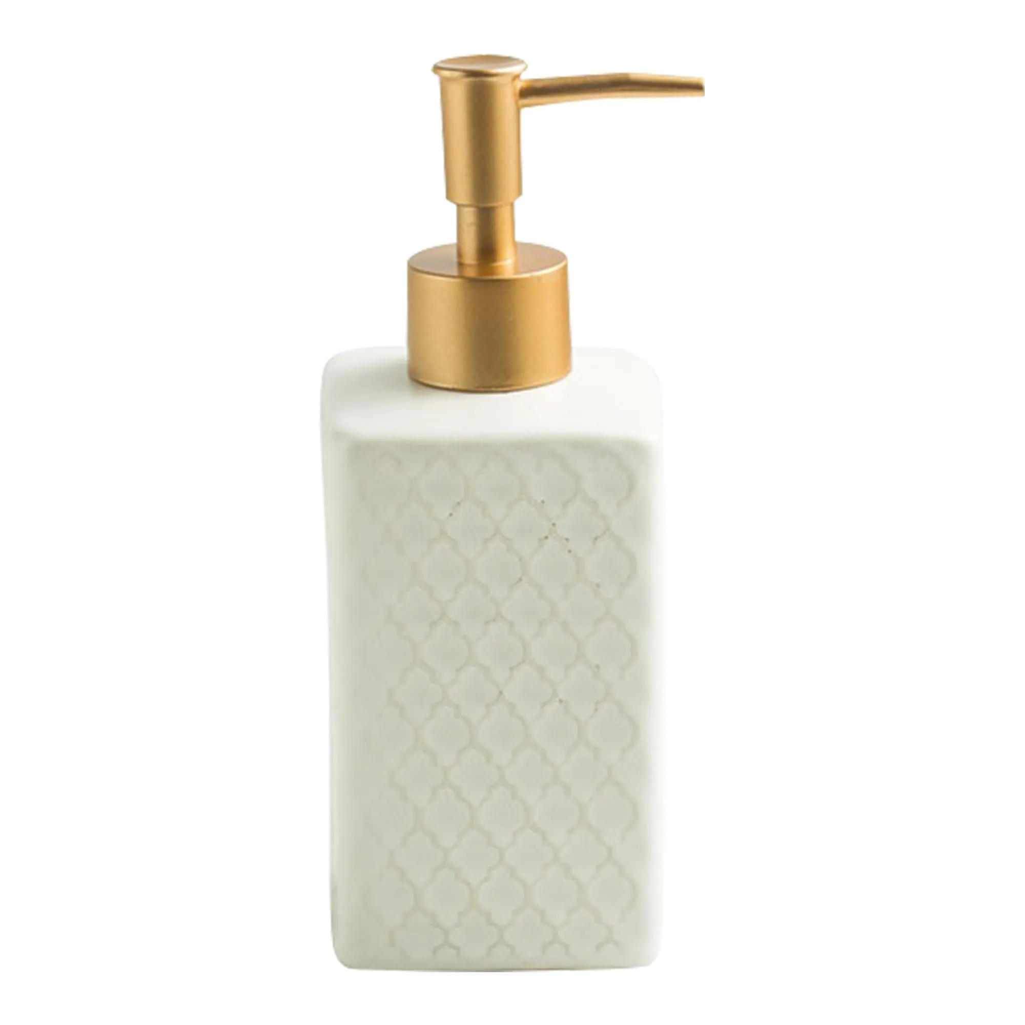 The Better Home 360ML Ceramic Soap Dispenser for Bathroom - White | Bathroom Accessories | Handwash Dispenser | Liquid Soap Dispenser for Kitchen | Hand Wash Dispensers Pump