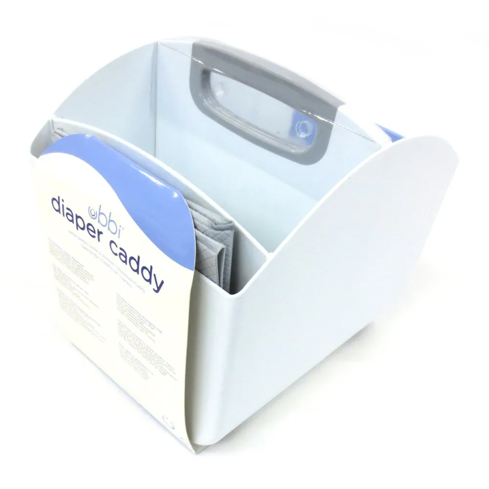 UBBI Diaper Caddy - White/Grey (56718GP) (Open Box)