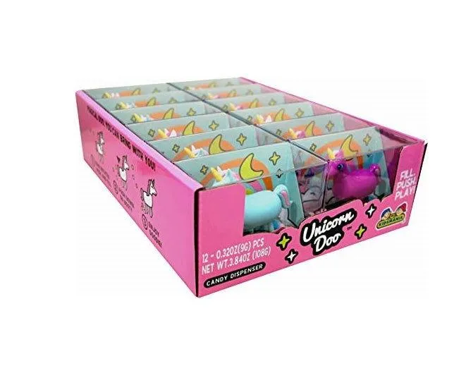 Unicorn Doo Candy Dispensers