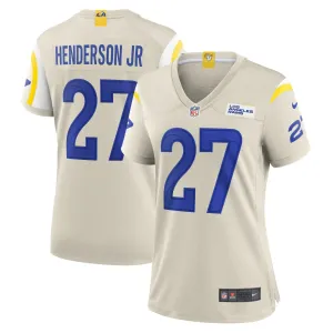 Women's Nike Darrell Henderson Jr. Bone Los Angeles Rams Player Game Jersey