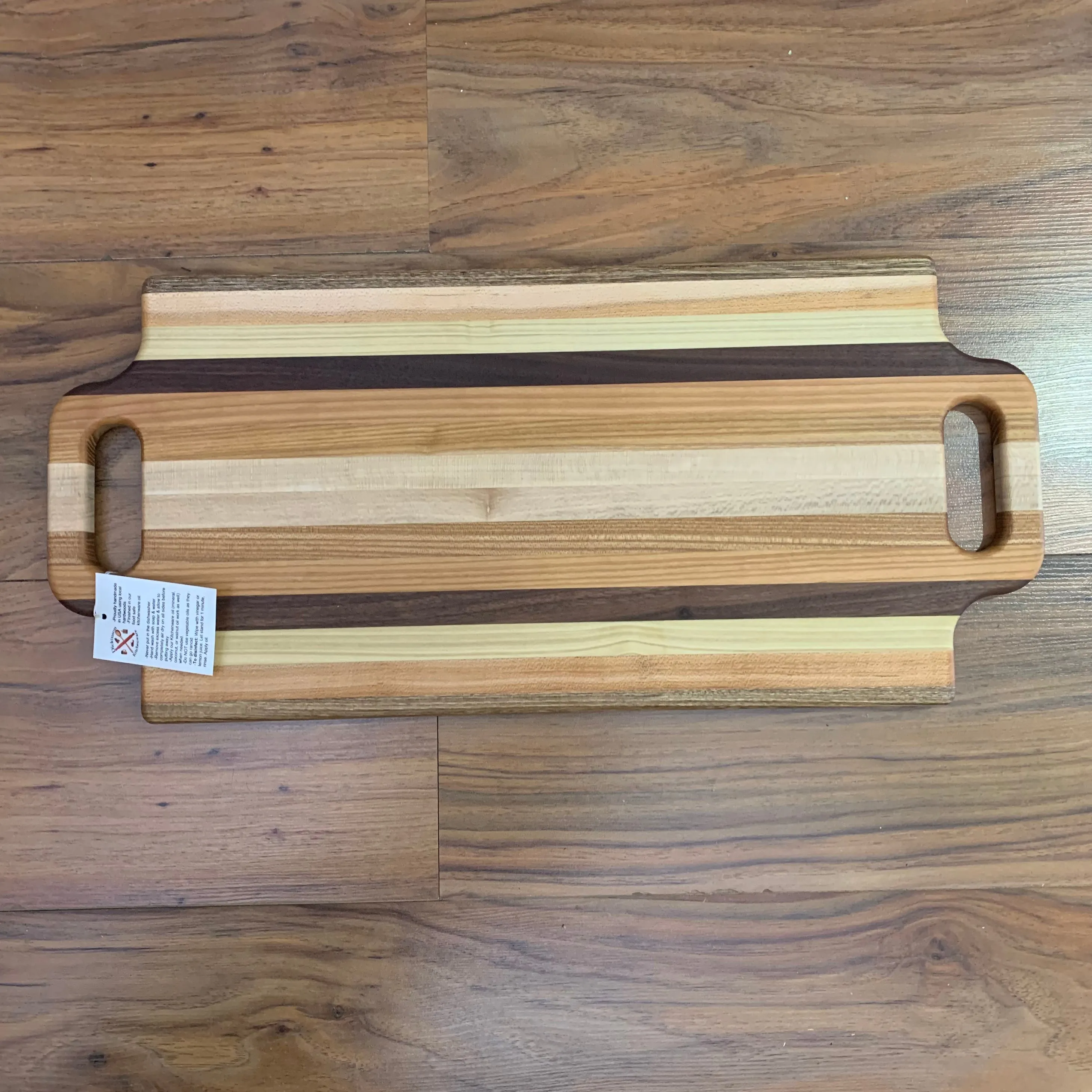 XL Reclaimed Wood Serving Board w Handles