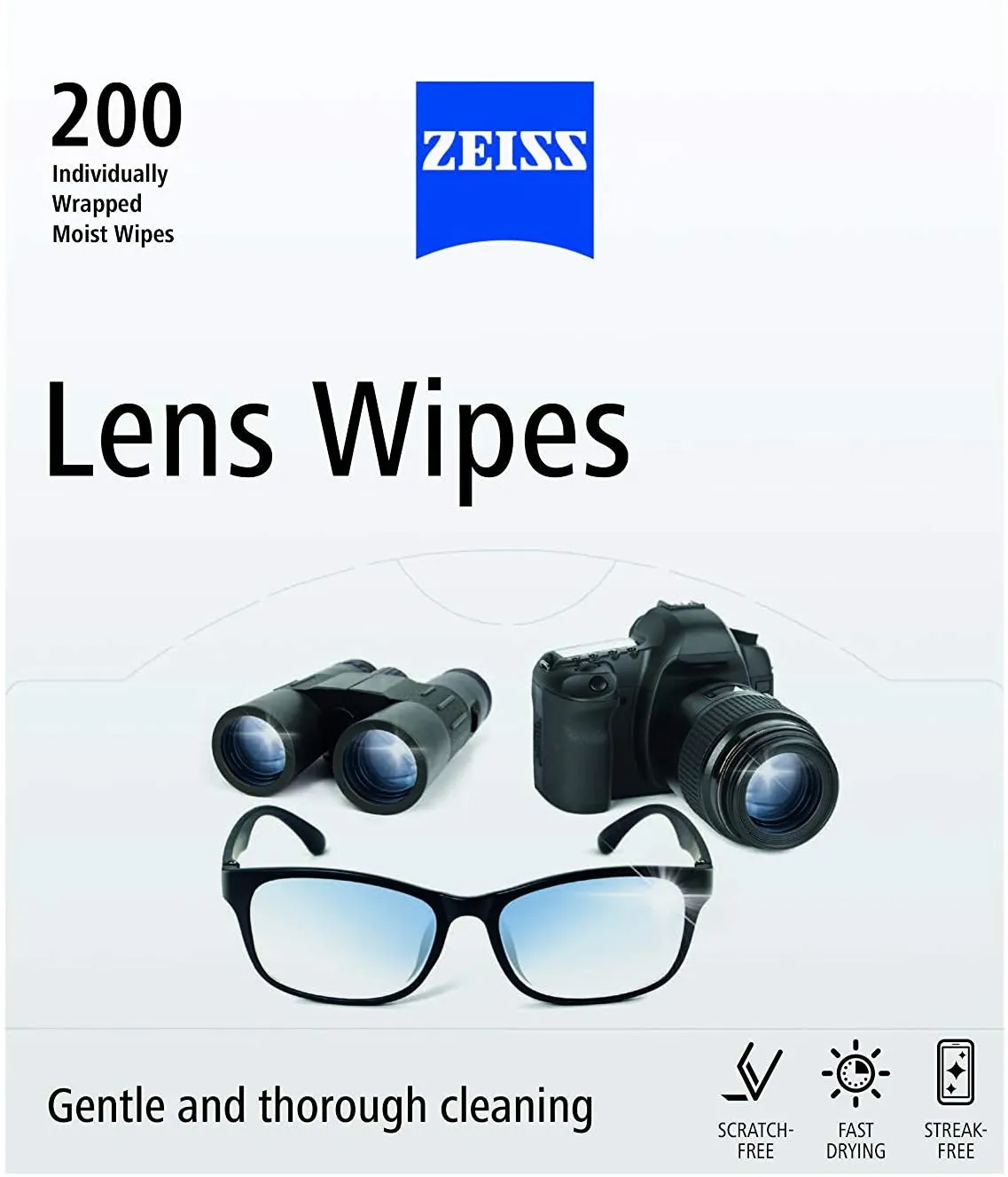 ZEISS Lens Wipes - Pack of 200